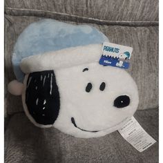 Peanuts Snoppy Pillow A Little Bit Dirty Looks Like It Fell At The Store Snoopy Winter, Peanut Snoopy, Snoopy Plush, Winter Pillows, Peanuts Snoopy, Birthday Wishlist, It's Fall, Winter Holiday, Winter Holidays