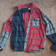 This Is A Sentimental Item Which Is Why The Price Is So High. But Everything Has A Price. Medium Urban Outfitters Flannel. Well Worn. Urban Outfitters Flannel, Urban Outfitters Shirts, Mens Flannel, Multi Pattern, Plaid Flannel Shirt, Clothing Ideas, Plaid Flannel, Flannel Shirt, Hand Sewing