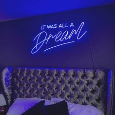 It Was All a Dream LED Neon Sign Ambiguous Quotes, It Was All A Dream, Commercial Signs, Neon Flex, Salon Suites, Quick Quotes, Event Exhibition, Neon Art, Power Outlet