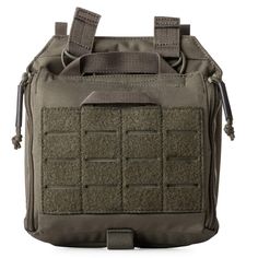 the large utility pouch has multiple compartments