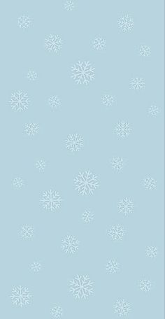 a blue background with white snowflakes on it