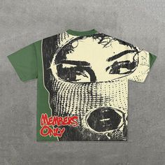 Vintage Mask, Dope Tees, Graphic Shirt Design, Gangster Girl, Mask Girl, Fashion Mask, Arte Sketchbook