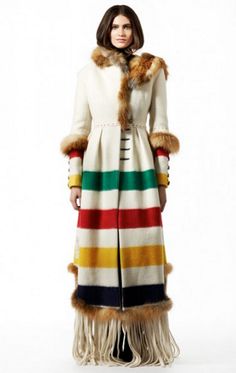 Capote Coat, Hudson Bay Blanket, Hudson Bay Company, Lake Front, Blanket Coat, Hudson Bay, Boho Glam, We Are The World