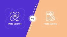 two logos for data science and data engineering