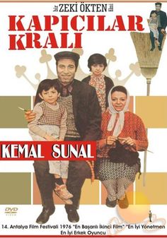 a movie poster for the film kapaclar krali kemal sunal