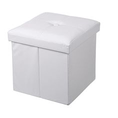 Multifunctional Storage Stool PU Leather Sofa Ottoman Bench Footrest Box Seat Footstool Square Chair Home Office Furniture White Office Furniture, Sofa Ottoman, Box Seat, Multifunctional Storage, Storage Chair, Storage Stool, Ottoman Sofa, Ottoman Bench, Colorful Furniture