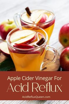 two glasses of apple cider vinegar for acid reflux