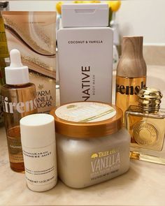 Bathroom Counter, Pretty Skin Care