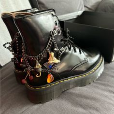 Sold Out Online Marc Jacobs & Dr Marten Collaboration Never Worn Only Tried On Women’s 11 Men’s 10 Doc Marten Accessories, Doc Martens Accessories, Dr Martens Charms, Doc Marten Charms, Doc Martens Shoes, Boot Charm, Boot Charms, Doc Martens Women, Martin Shoes