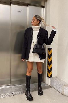 Blazer Outfits For Women, Inspo Quotes, Winter Fashion Outfits Casual, Outfit Chic, London Outfit, Inspo Instagram, Paris Mode, Shein Outfits