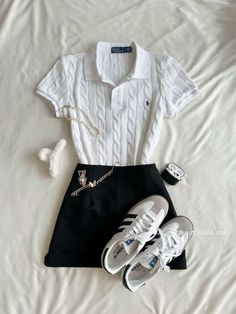 Mode Tennis, Chique Outfit, Old Money Outfit, Money Outfit, Chique Outfits, Casual Day Outfits