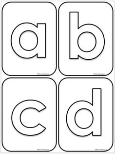 the letter d worksheet with four different letters to make it look like they are in