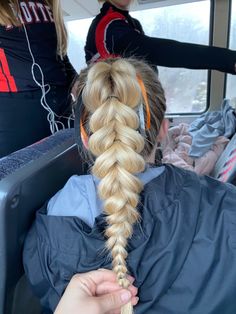 Hairstyles For Sports, Football Hairstyles, Cheer Hairstyles