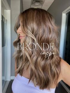 bronde hair inspo 💫 | Gallery posted by Nicolecarlsonxo | Lemon8 Lighten Up Brown Hair, Hair Colors Winter 2024, Lived In Blonde Brunette, Dirty Blonde To Brunette, Blonde To Brown Transition, Light Brown With Dimension, Long Hairstyles Fine Hair, Blonde To Dark Brown Before And After, Medium Dark Blonde Hair