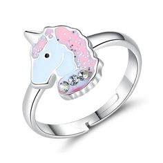 It's time for the wedding, you're going to be together for life! There's no better start to married life than giving your wife a silver unicorn ring! Its magic powers will protect you from divorce (but you have to do well or it won' t work). split Metal material : 925 Sterling Silver Distinctive and beautiful design Suitable for all types of fingers Meticulous precision