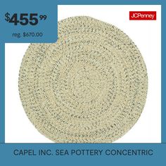 a round rug is shown with the caption for $ 45 99