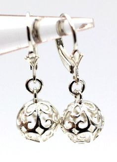 NOTE FOR OVERSEAS BUYERS We are not responsible for any of the buyer's Government charges including any kind of tax, duties or tariffs that might be incurred once the item arrives in the country of destination.Condition: Brand New Sterling silver 925 Size: 10mm balls 29mm drop Weight: 2.3 to 2.7 grams approx Any questions Please email me Free Gift Box: Yes Drop Weight, Ball Earrings, Fine Jewellery Earrings, Clip Earrings, Free Gift, Jewellery And Watches, Silver 925, Clip On Earrings, Free Gifts