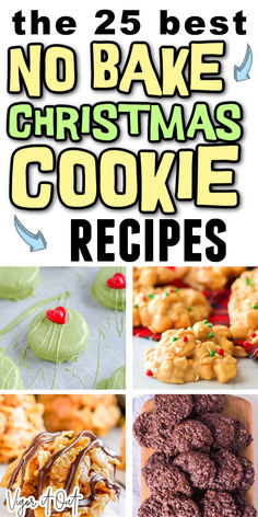 the 25 best no bake christmas cookie recipes