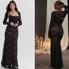 This Stunning Dress Is The Epitome Of Romance. Beautifully Made From Exquisite, Delicate Lace And Underpinned With Our Figure Cinching Cafe Au Lait Power Mesh, It Features A Corseted Bodice That's Gorgeously Gathered With Lace Up Detailing To The Back. Skimming Over Your Curves, 'Artemis' Sweeps The Floor In A Flattering Maxi Length And Zips To The Side For Easy On. The Delicate Shrug Completes 'Artemis' That Can Be Worn With Or Without. The 'Regular Cup' Option Suits Cup Size A-C Whilst The 'Bi Long Black Dress Formal Lace, Prom Dress With Shrug, Lace Prom Dresses With Sleeves, Shrug For Dresses Formal, Plunging V Neck Dress, Peach Maxi Dresses, Floral Lace Maxi Dress, Black Lace Maxi Dress, Pink Floral Maxi Dress