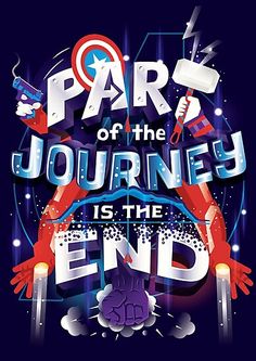 the poster for pars of the journey is the end