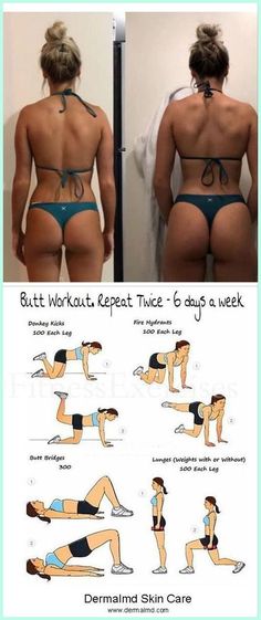 Bum Workout, Leg And Glute Workout, Weight Workout Plan, Trening Abs