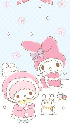 Kitty Wallpaper, Hello Kitty Wallpaper, My Melody, Hello Kitty, Kitty, Christmas, Pink