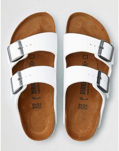 American Eagle Birkenstock Arizona Sandal Classic Slides With Buckle Closure, Classic Footbed Sandals With Tang Buckle And Round Toe, Classic Beach Slides With Buckle Closure, Casual Round Toe Slides With Tang Buckle, Casual Slides With Tang Buckle And Round Toe, Classic Summer Footbed Sandals With Buckle Closure, Classic Footbed Sandals With Buckle Closure, Classic Summer Slides With Adjustable Strap, Classic Slides With Adjustable Strap For Summer