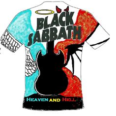 Ingezonden design voor de Black Sabbath shirt contest. Zie www.large.nl/... voor meer info! Black Sabbath Shirt, Gaming Merch, Heaven And Hell, Alternative Clothing, Black Sabbath, Heavy Metal, Movie Tv, Graphic Tshirt