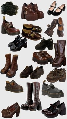 Shoes For Wedding, Winter Arc, Mode Hippie, Dr Shoes, Funky Shoes, Aesthetic Shoes, Swag Shoes, Swaggy Outfits