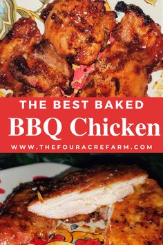 the best oven baked bbq chicken recipe