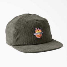 Add this one to your regular rotation. The Dickies X Spitfire hat is crafted from 100% cotton corduroy and features a moisture-wicking sweatband to keep you cool and dry. It has an adjustable snapback closure and is finished with exclusive co-branded embroidery on the front panel. Corduroy Hat, 5 Panel Hat, Crop Top Dress, Belt Accessories, Plain Tshirt, Jogger Jeans, Snapback Cap, Ball Cap, Shirt Accessories