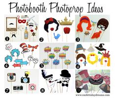 the top ten photo booth props