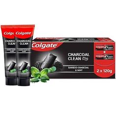 ad eBay - Colgate Charcoal Clean Black Gel Toothpaste, Combo Pack of 240g (120g x2) - Buy Now, click the link (eBay)