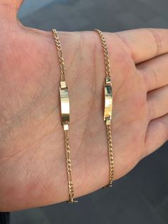 * Gold KT: 14K Solid Gold * Gold Color: 14k Gold,14k Rose Gold, 14k White Gold * Bracelet lengths: Adjustable * Bracelet Width: 2mm Follow on Instagram - @bayargold.tr My Web Site - https://www.bayargold.com/ * Bayar Gold is a fine jewelry company. Please do not hesitate to ask us questions. We are always here to help you. * All items are packed in the high-quality jewelry box. The gift message is available. Please let us know what to write by leaving us a note at checkout. * Gift wrapping avail Personalized Jewelry Band For Gift, Personalized Band Jewelry For Gift, Personalized Band Bracelet For Gift, Shower Gifts For Guests, Boy Bracelet, Baby Shower Gifts For Guests, Silver Bar Bracelet, Boys Bracelets, 14k Rose Gold Bracelet