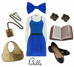 there is a woman's outfit and accessories including shoes, handbag, purse, book