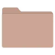 a brown file folder with a clipping on the bottom and an empty file in front