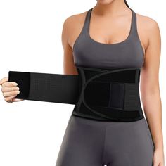 PRICES MAY VARY. Comfortable Adjustable & Breathable Stretchy Fabrics 【WAIST TRAINER BELT】: Made of comfortable & adjustable & stretchy fabric, Flexible and durable, 100% Latex-Free Neoprene Stretchy Comfortable Finest Fabric, which means it is easy to clean, fits to your body, and will not pitch or irritate your skin. double-adjustment hook&loop for sizing accuracy mesh backing for breathability. Great for postpartum belly abodomn corset 【WEIGHT LOSS BELT】:EUGIOOVE trimmer belt is made of Neopr Best Body Shapewear, Workout Corset, Waist Trainer Belt, Waist Trimmer Belt, Waist Trainer Cincher, Form Fitting Tops, Postpartum Belly, Corset Shapewear, Sweat Workout