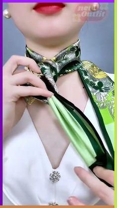 How To Tie a Headscarf | Gilrs Necktie | Tie A Trending Scarf #fashion #scarfstyle #shorts #scarftie #scarfstyle scarf tutorial, head scarf styles, crochet l...