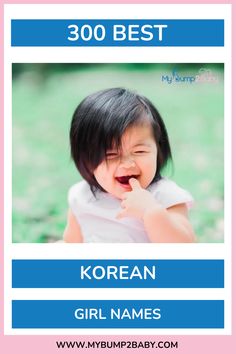 300 Best Korean Girl Names. Korean Girl Names, Girl Names And Meanings, Korean Girls Names, Names And Meanings