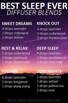 Lilin Aroma, Essential Oil Combinations, Soya Mumu, Doterra Essential Oils Recipes, Essential Oil Diffuser Blends Recipes, Oils For Sleep, Essential Oil Remedy, Young Living Essential Oils Recipes, Essential Oils Guide