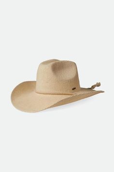 A classic Western with added sun protection. The Austin Straw Cowboy hat is an ultra-breathable, lightweight hat with Western style. It’s crafted sun-protective artisanal straw in a medium structured weave that retains its shape. The brim features a classic side roll topped with a cotton drawcord so you can wear it on your neck or secure your fit. 100% artisanal straw Medium stiffness Side roll brim Cattleman crown Internal elastic sweatband Cotton drawcord with wood bead adjuster Metal headwear Wedding Hats, Beach Cowboy Hat, Hat For Woman, Printed Candles, Straw Cowboy Hat, Chapeau Cowboy, Flannel Jacket, Loungewear Sets, Cow Boy