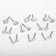 Mixed Metal Jewelry, Jewelry Hair, Chunky Jewelry, Fashionable Jewelry, Round Stud Earrings, Cross Jewelry, New Line, Heart Earrings Studs, Fashion Accessories Jewelry