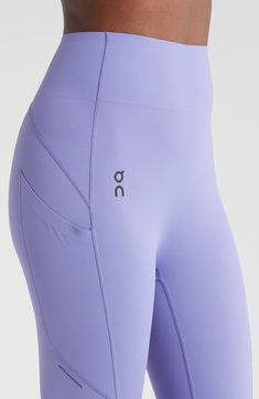 A drop-in pocket and hidden waistband pocket provide safe harbor for essentials in these performance leggings that move with you from workouts to weekends. 20" inseam; 10" leg opening; 11" front rise; 13" back rise (size Medium) Drop-in pocket; hidden waistband pocket 71% recycled polyester, 29% elastane Machine wash, tumble dry Imported Fashion Website Design, Hem Leggings, Safe Harbor, Sports Graphic Design, Performance Leggings, Pocket Leggings, Fashion Website, Active Wear Leggings, Free Fabric