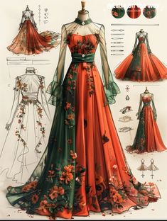 Art Dress Fashion, Dreamy Gowns, A Prom Dress, Prom Queen, Dress Design Sketches, Fashion Illustration Dresses