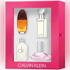 New Great For Travel Or As Testers For Larger Bottles Ship Next Business Day Bundle To Save Calvin Klein Parfum, Calvin Klein Perfume, Calvin Klein One, Date Makeup, Perfume Gift Sets, Makeup Gift, Perfume Gift, Best Perfume, Luxury Fragrance