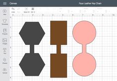 an image of a computer screen showing the shape and size of different shapes on it