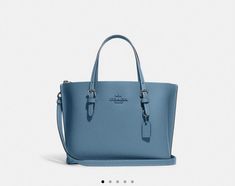 Blue Coach Bag, Coach Mollie, Blue Coach, Pacific Blue, Coach Bag, Womens Tote, Women's Bags, Womens Tote Bags, Coach Bags