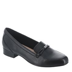 PRICES MAY VARY. Step into the season in elevated style with our new crafted slip-on Clarks Collection Juliet Shine Premium leather upper with soft, stretchy fabric insert Slip-on profile for easy on/off 5mm Ultimate Comfort footbed topped with soft micro-suede delivers lasting comfort Contemporary stacked-effect low heel Black Medium Width Flat Heel Loafers, Black Buckle Closure Loafers For Office, Black Low-top Cushioned Loafers, Black Leather Slip-resistant Loafers, Stack Effect, Black Slip-on Loafers With Buckle Closure, Shoe Image, Clarks Women's, Kids Luggage