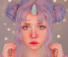 Fantasy Make-up, Kawaii Makeup, Inspired Makeup, Make Up Looks, Pastel Hair, On Running