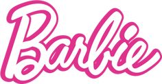 the word barbie written in pink ink